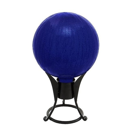 Achla Designs Achla G6-BL-C 6 in. Gazing Globe  Blue  Crackle G6-BL-C
